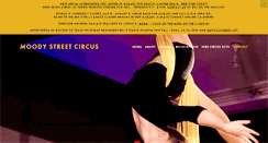 Desktop Screenshot of moodystreetcircus.com